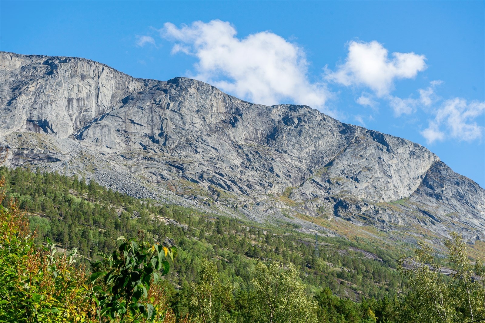 Fantastisk utsikt mot fjellene i Skjomen - denne utsikten får du ikke hvor som helst Galleribilde
