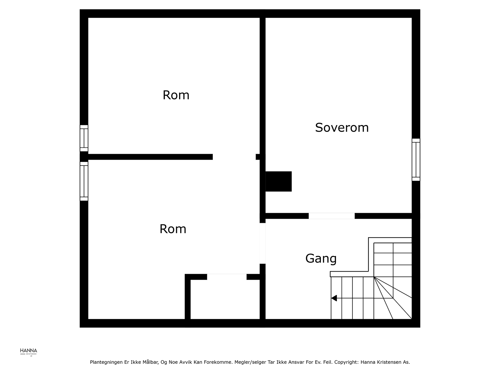 Plantegning 2.etasje Galleribilde