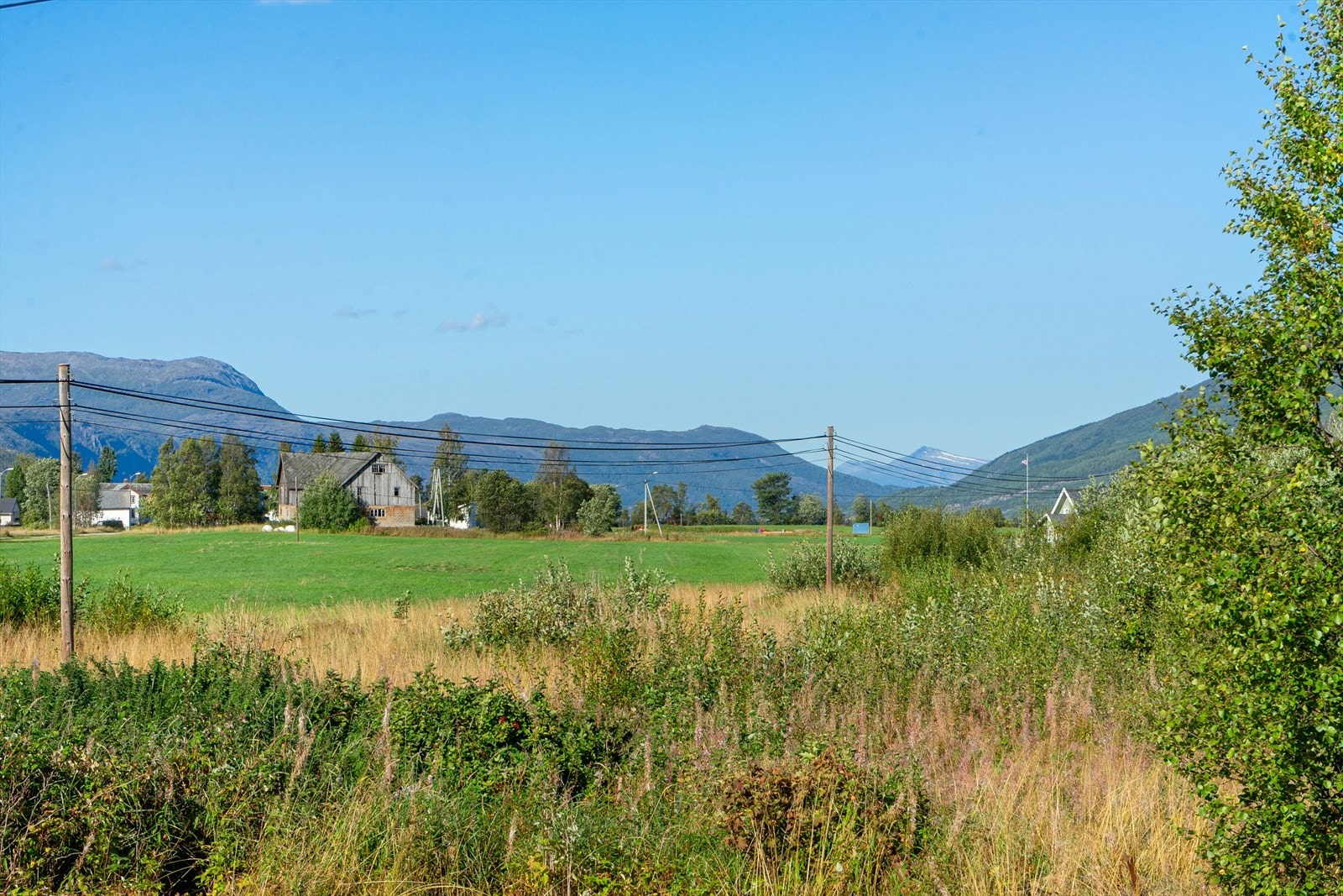 Utsikt fra terrasse Galleribilde