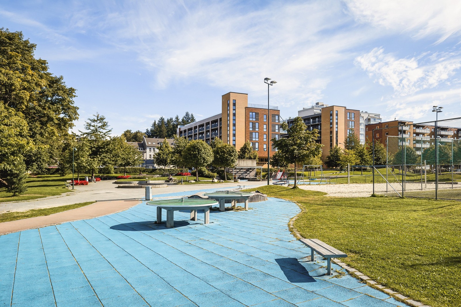 Populære Finalebanen ligger like ved. Galleribilde