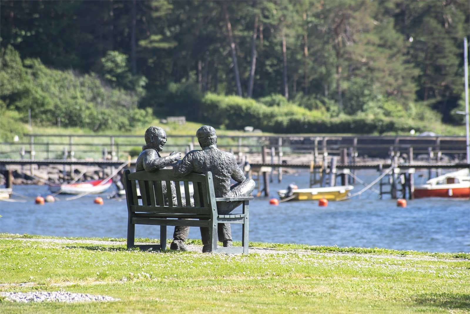 Kort gangavstand til sjøen, idylliske strender og svaberg. Galleribilde