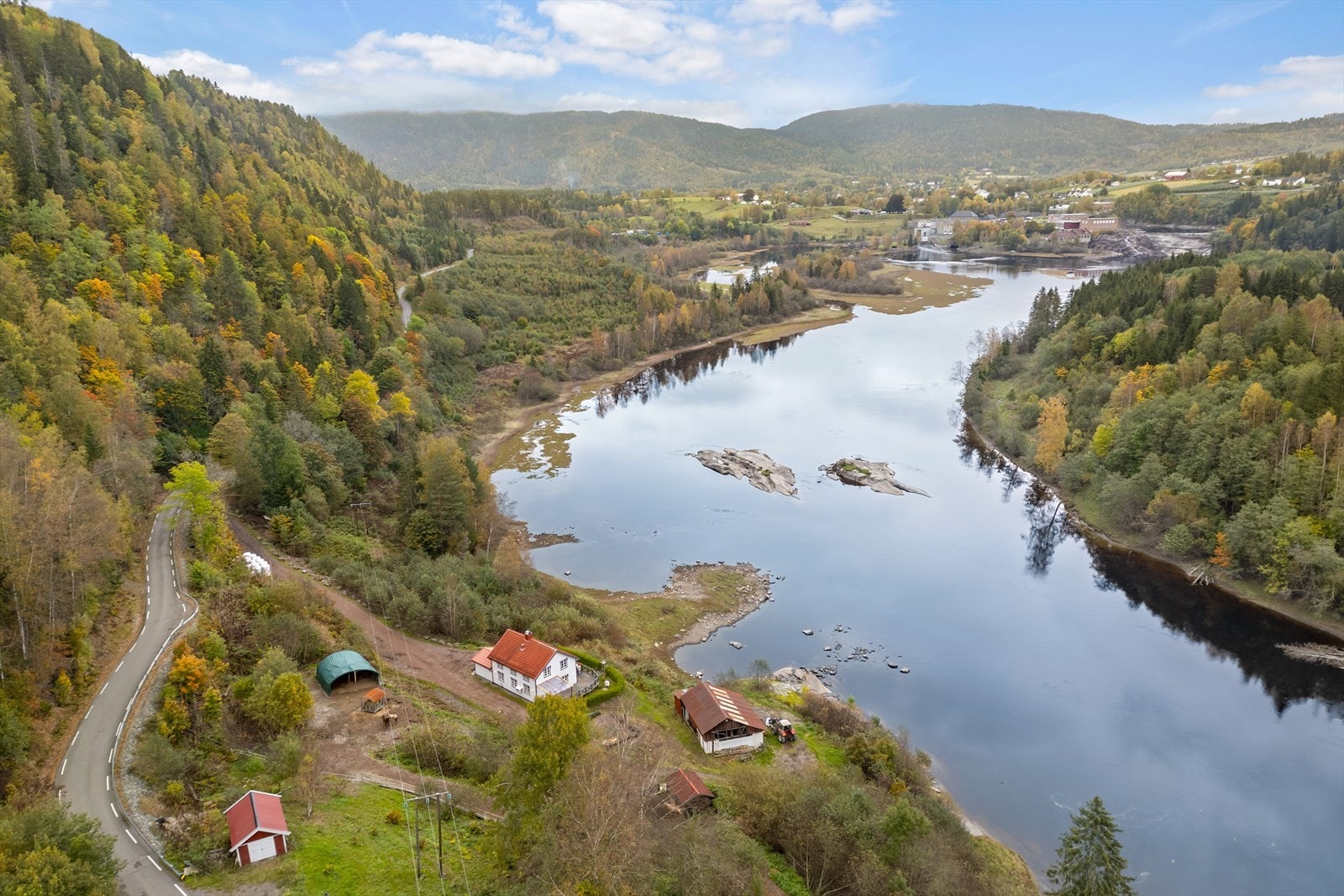 Her får du en sjelden kombinasjon av fred og ro, samtidig som du har enkel tilgang til nødvendige fasiliteter. Galleribilde