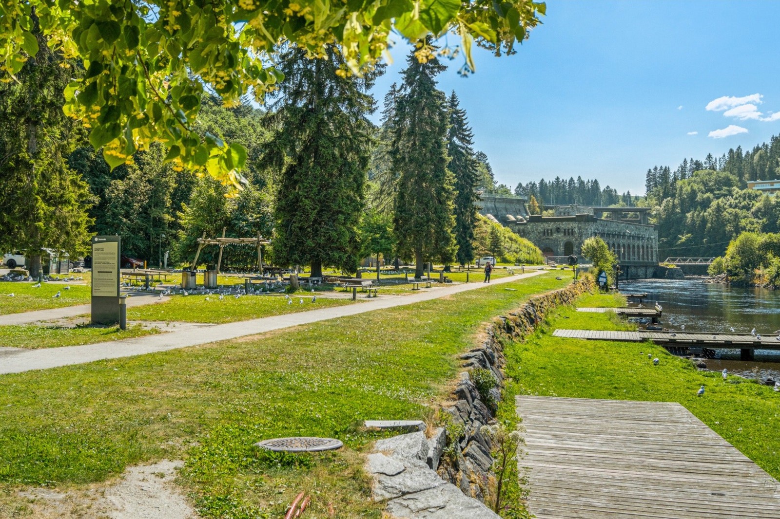 Nedre Leirfoss Galleribilde