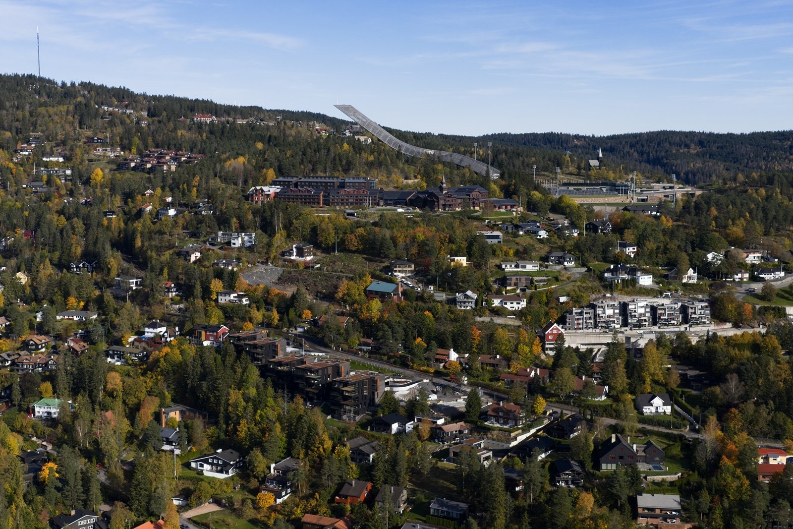 Dronefoto Galleribilde