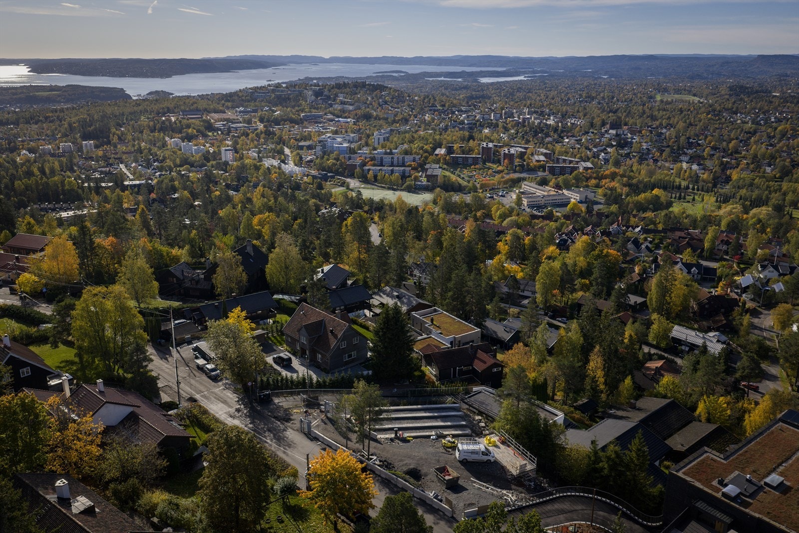 Dronefoto Galleribilde
