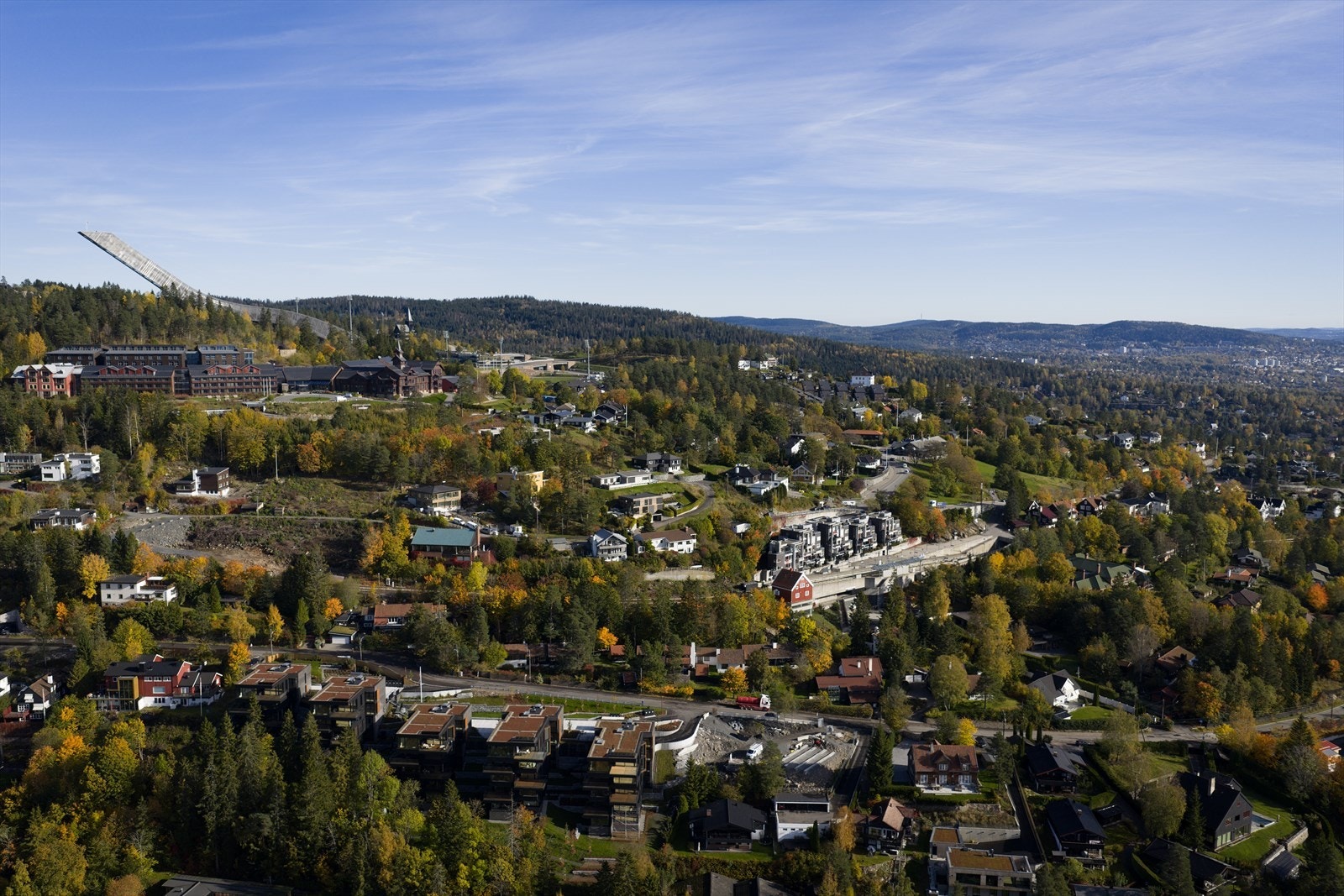 Dronefoto Galleribilde