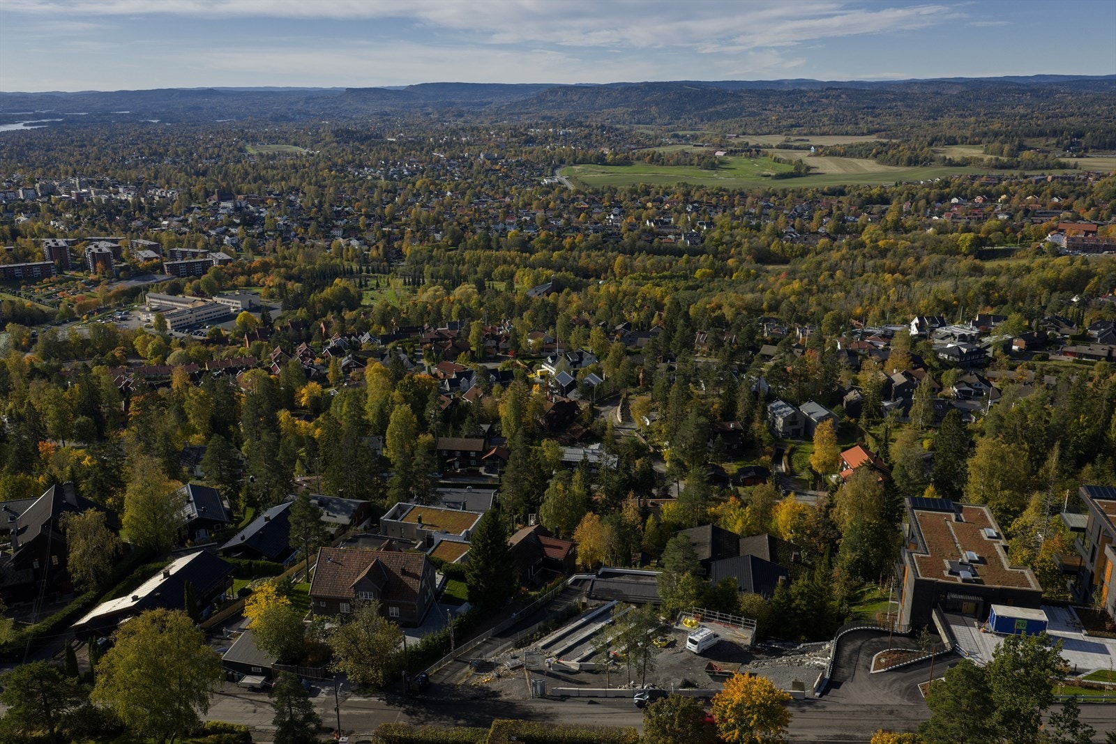 Dronefoto Galleribilde