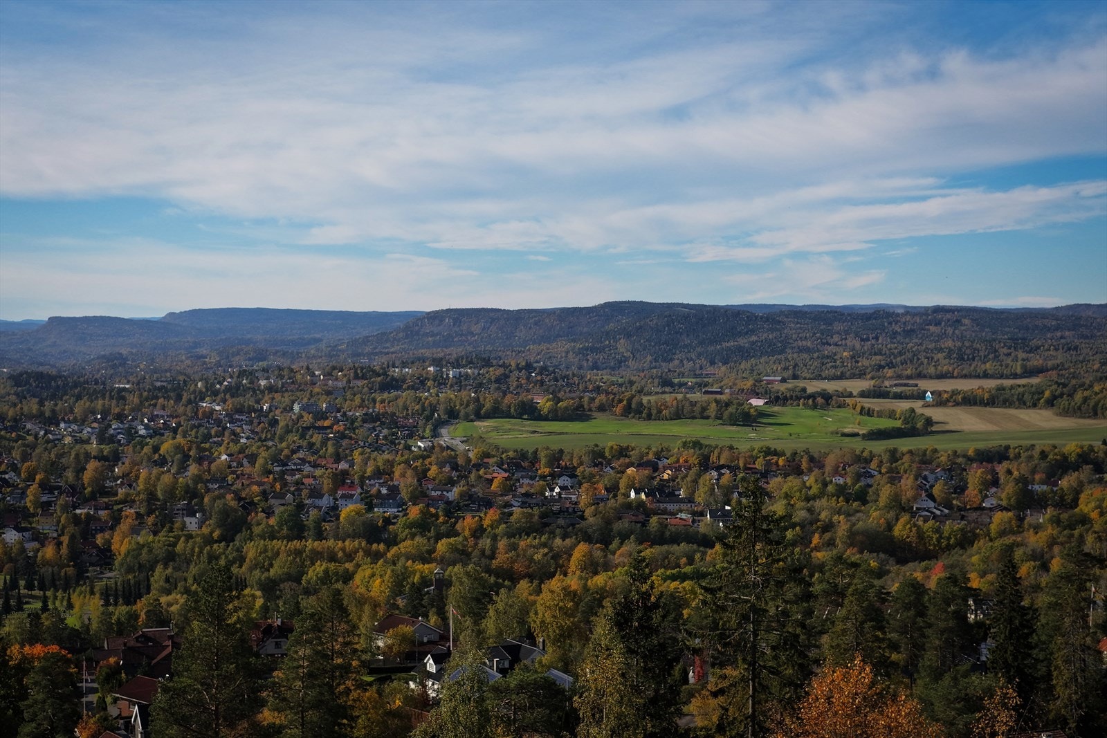 Dronefoto Galleribilde
