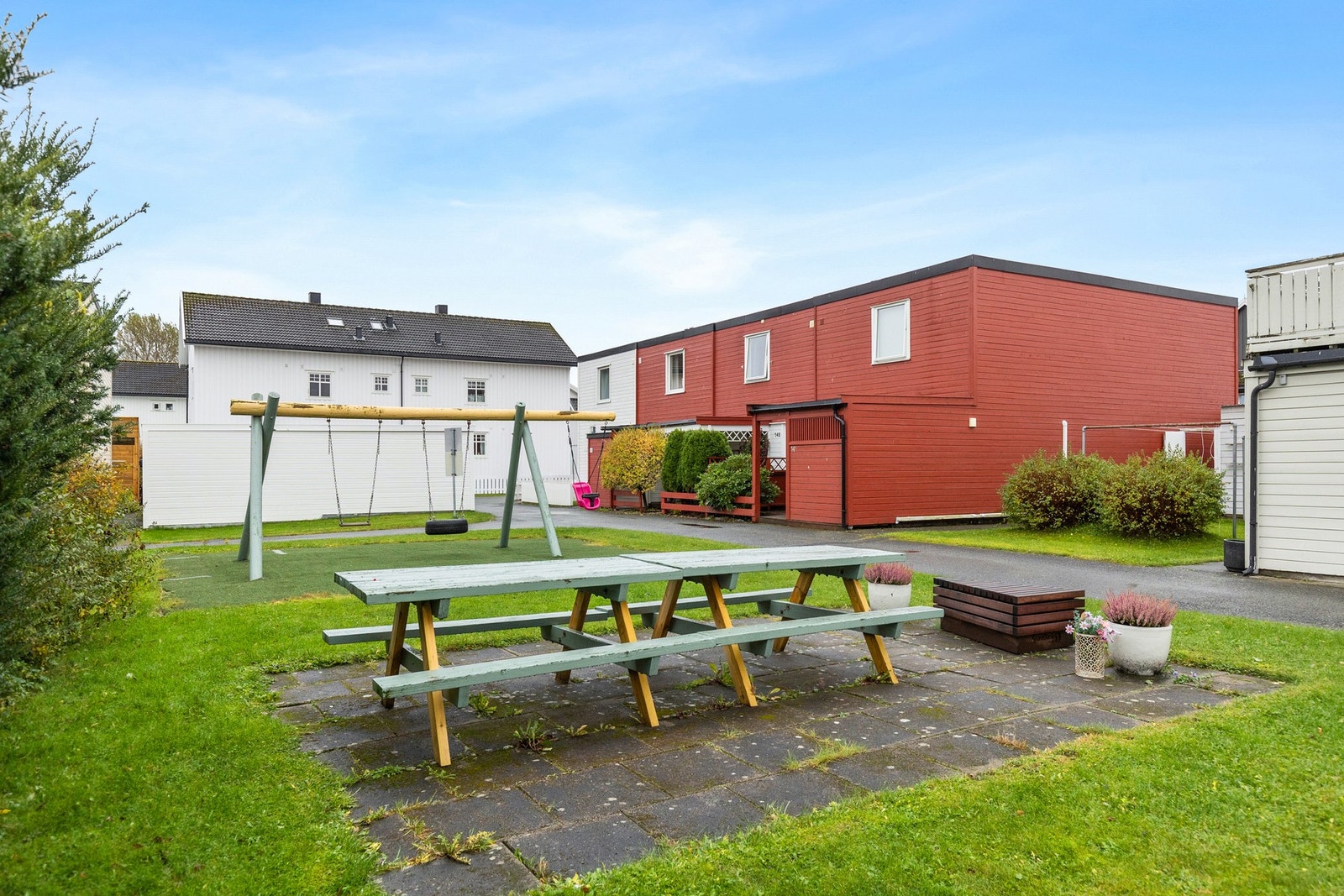Felles uteområde. Galleribilde