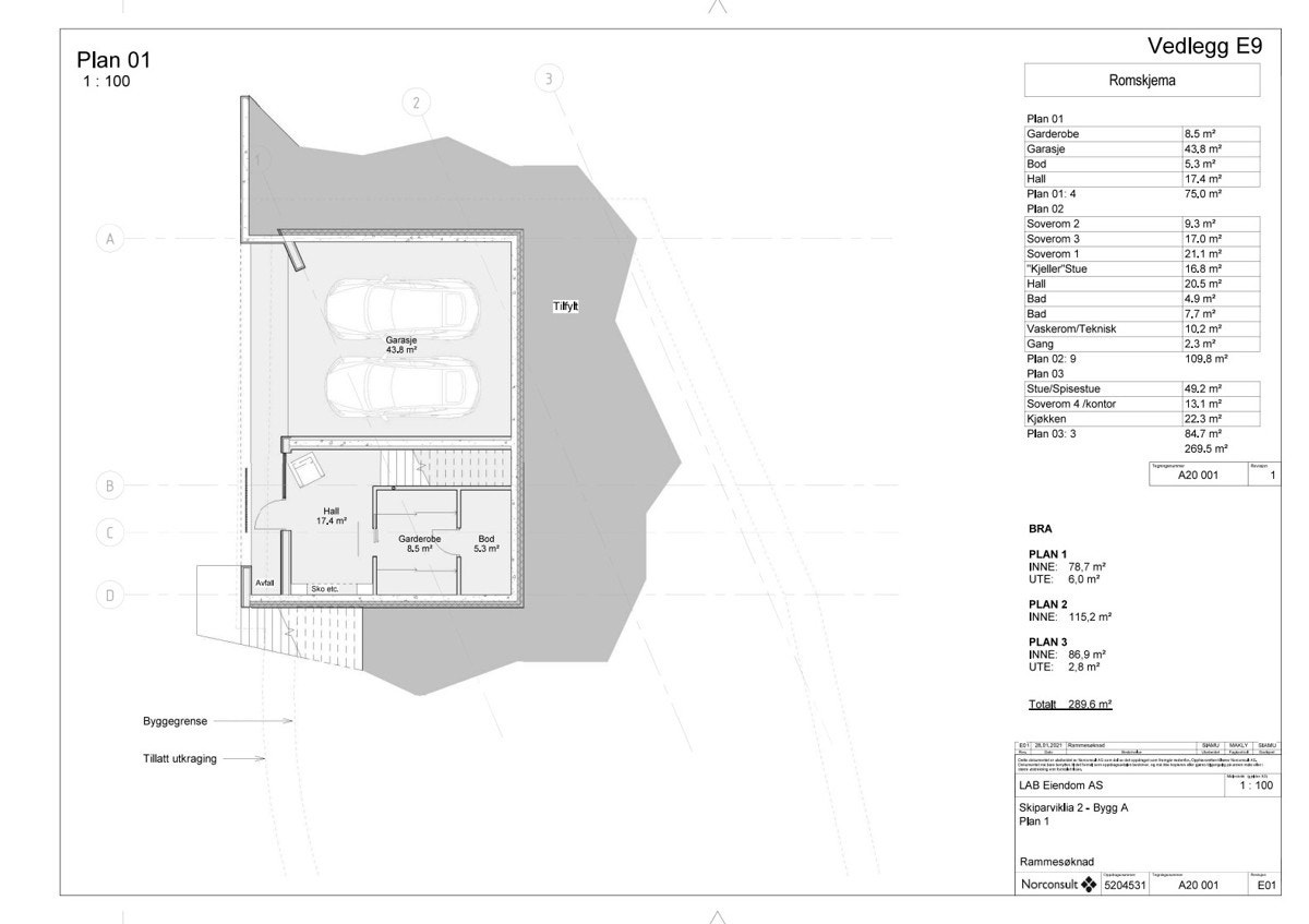 - Bygg A plantegning 1. etasje - Galleribilde