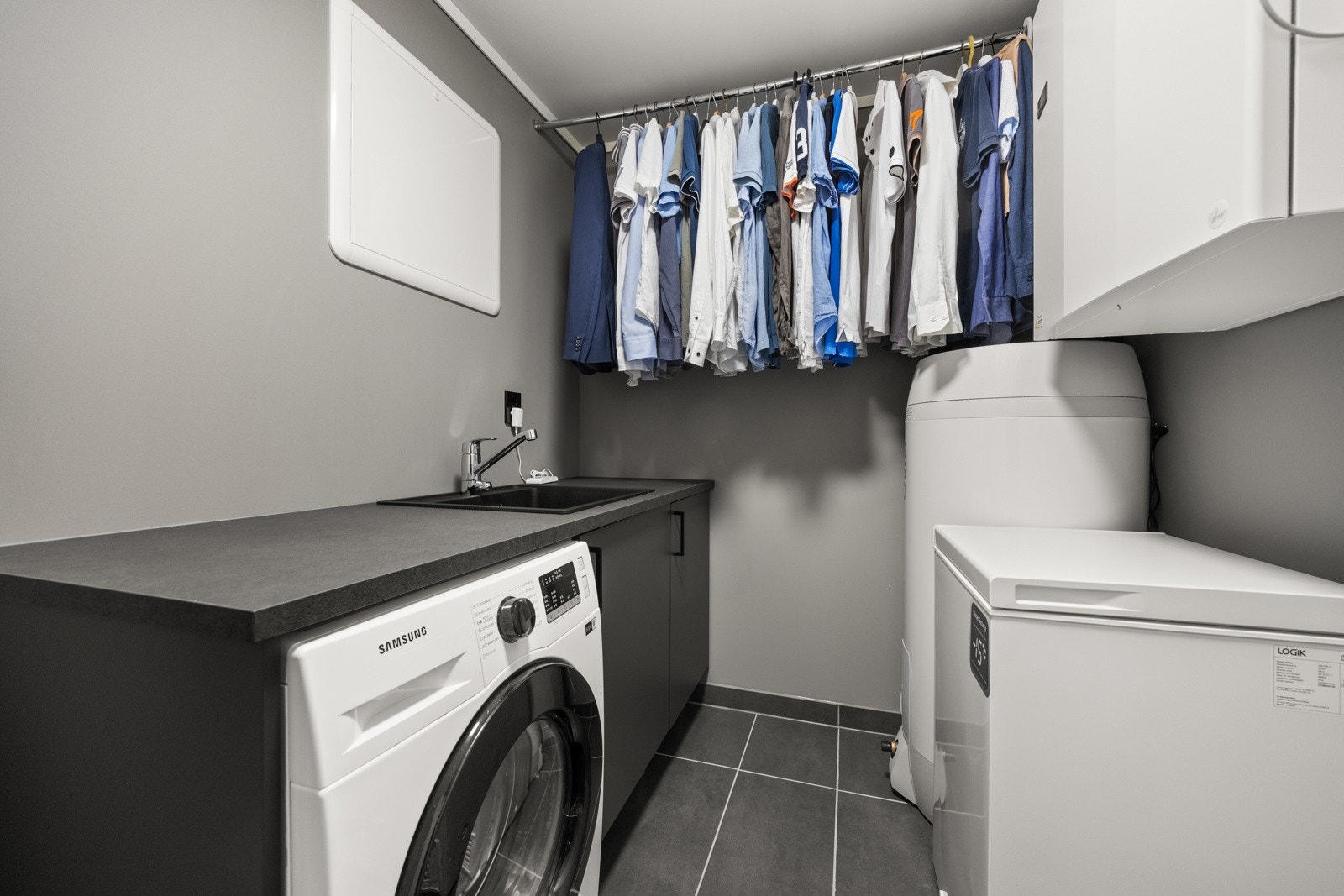 Separat vaskerom. Galleribilde