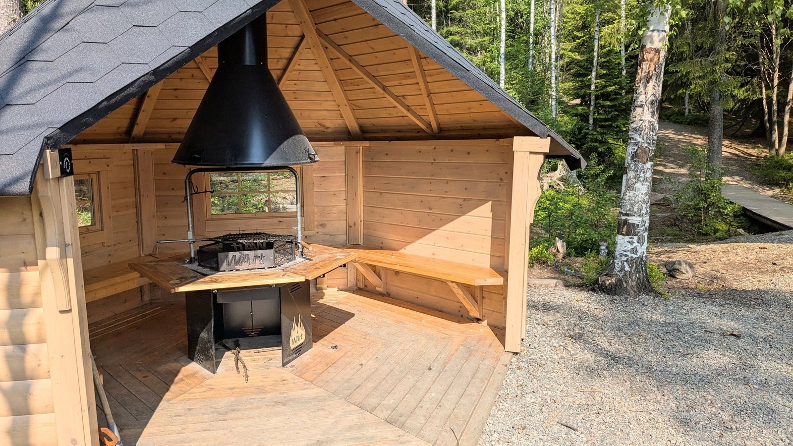 Grillhytte Galleribilde