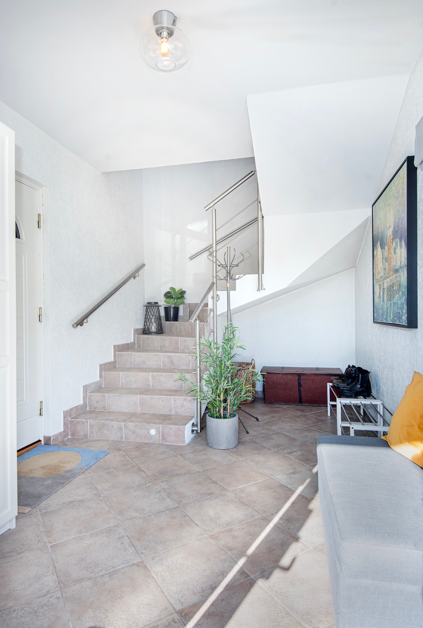 Hovedentré for leilighetene i boligen. Galleribilde