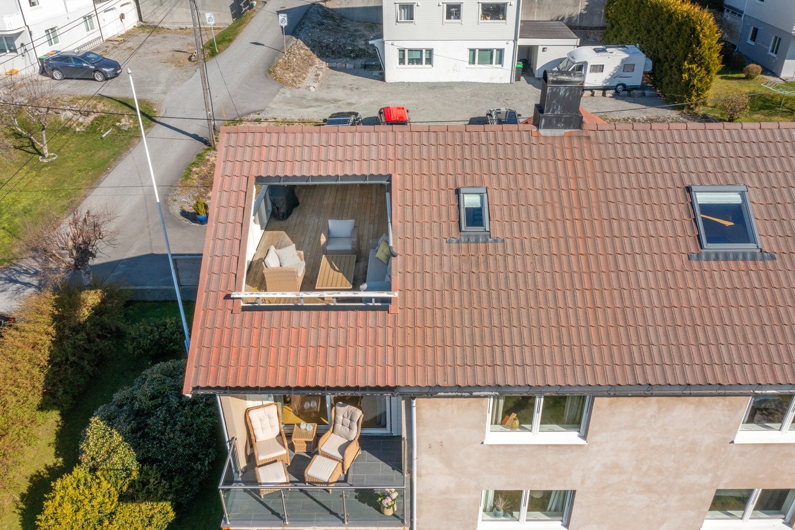 Denne herlige takterrassen søker nye eiere! Galleribilde