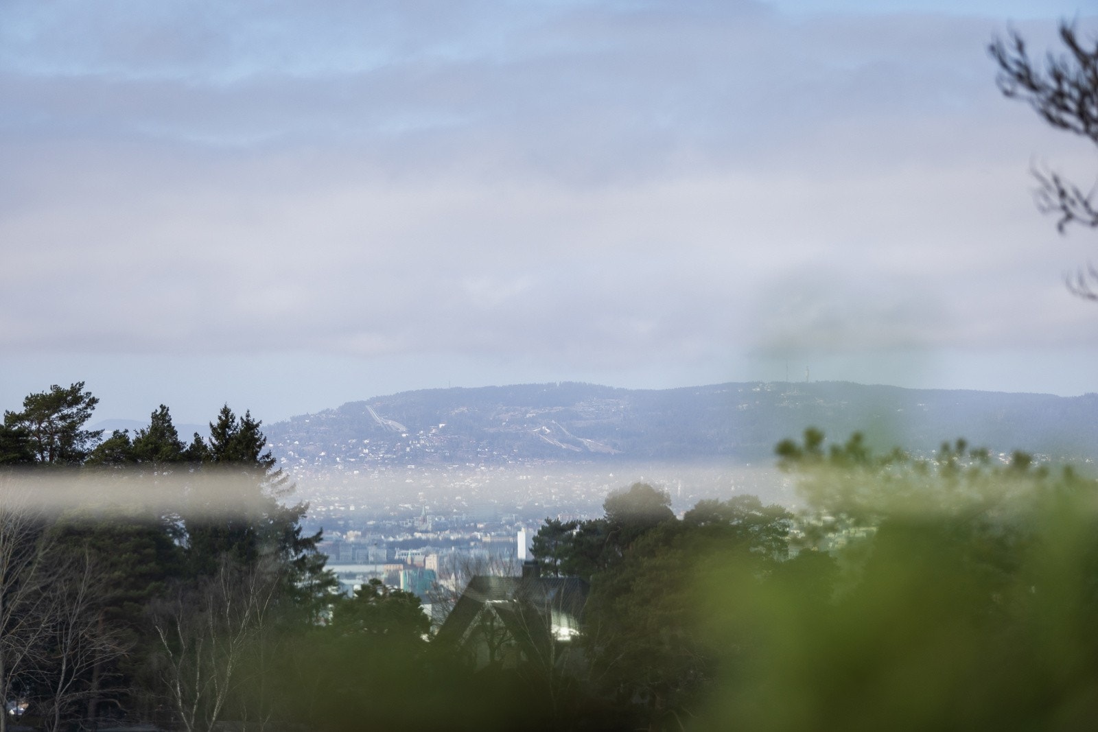 Utsikt fra takterrassen. Galleribilde