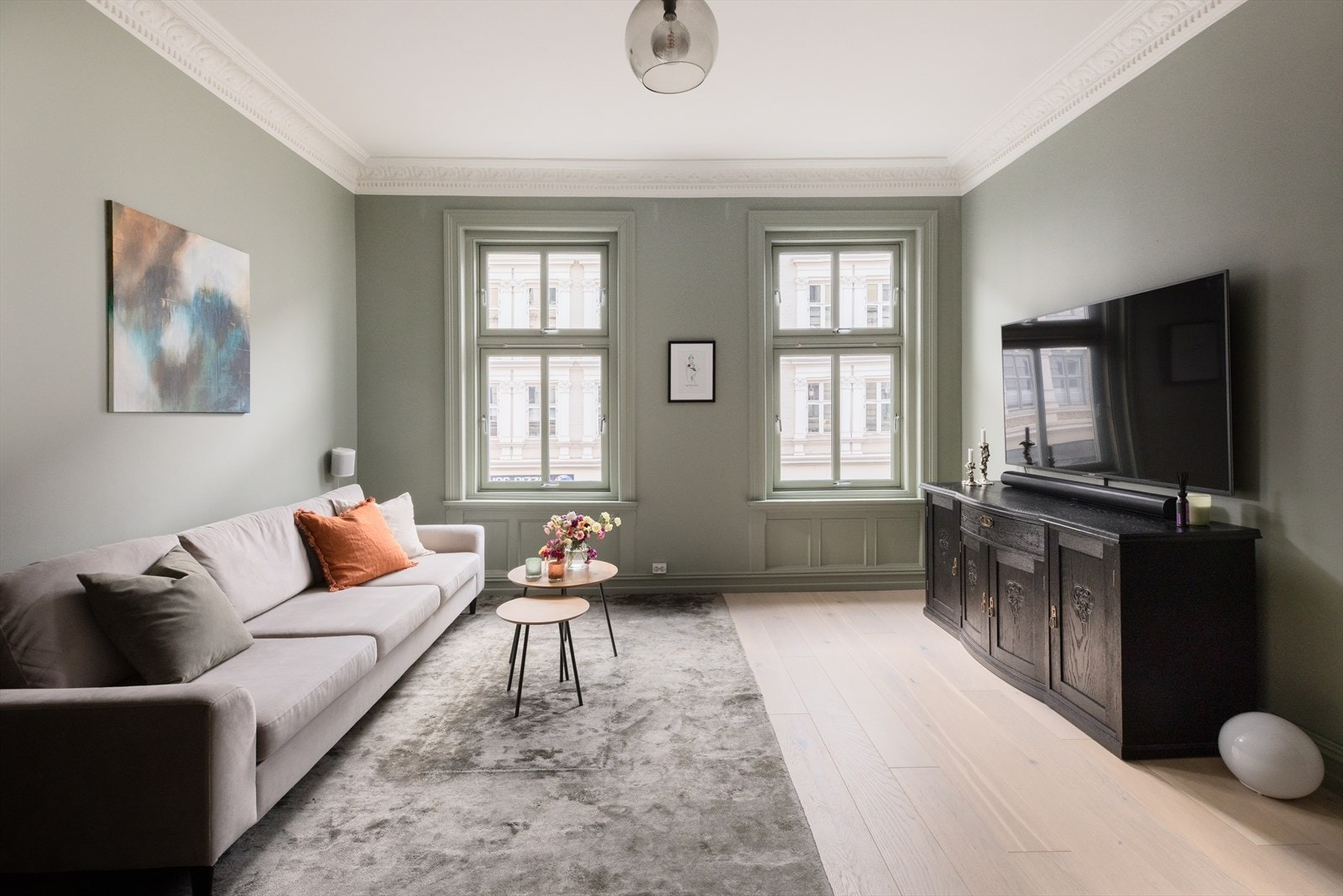 Dette er en klassisk 3-roms på "beste" Grünerløkka! Galleribilde