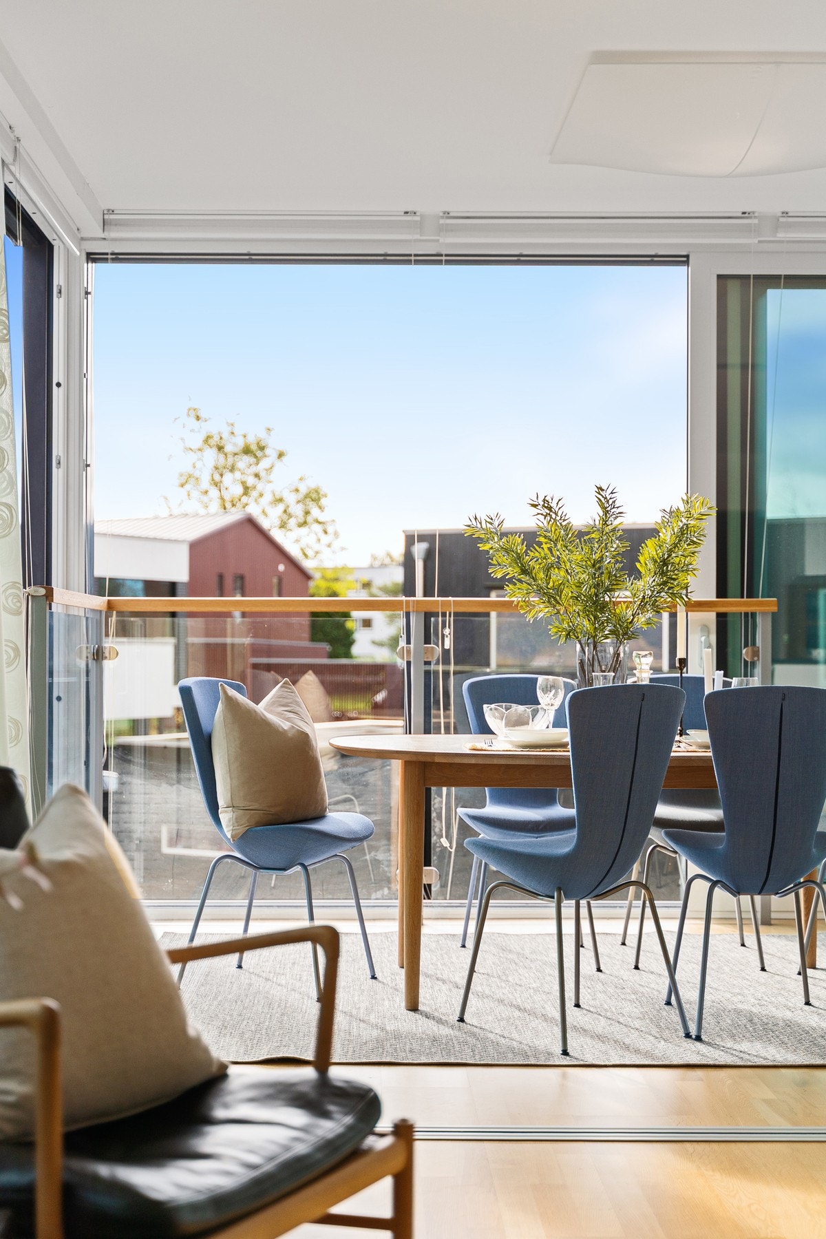 Her kan du åpne opp for å slippe sol og varme inn! Galleribilde