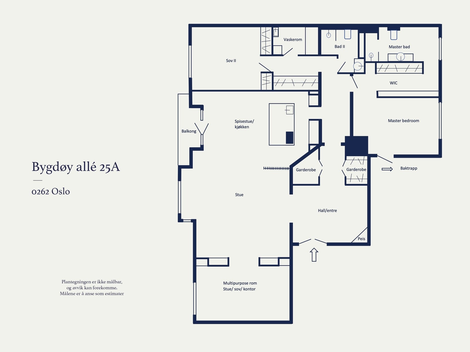 Plantegning. Galleribilde