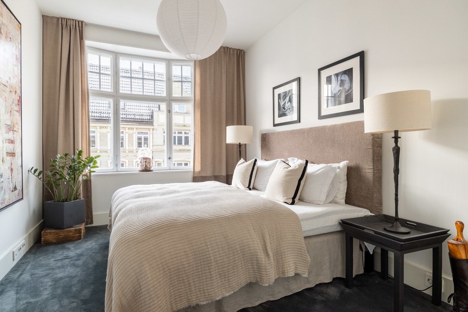 Det andre soverommet egner seg utmerket som barnerom eller gjesterom. Galleribilde