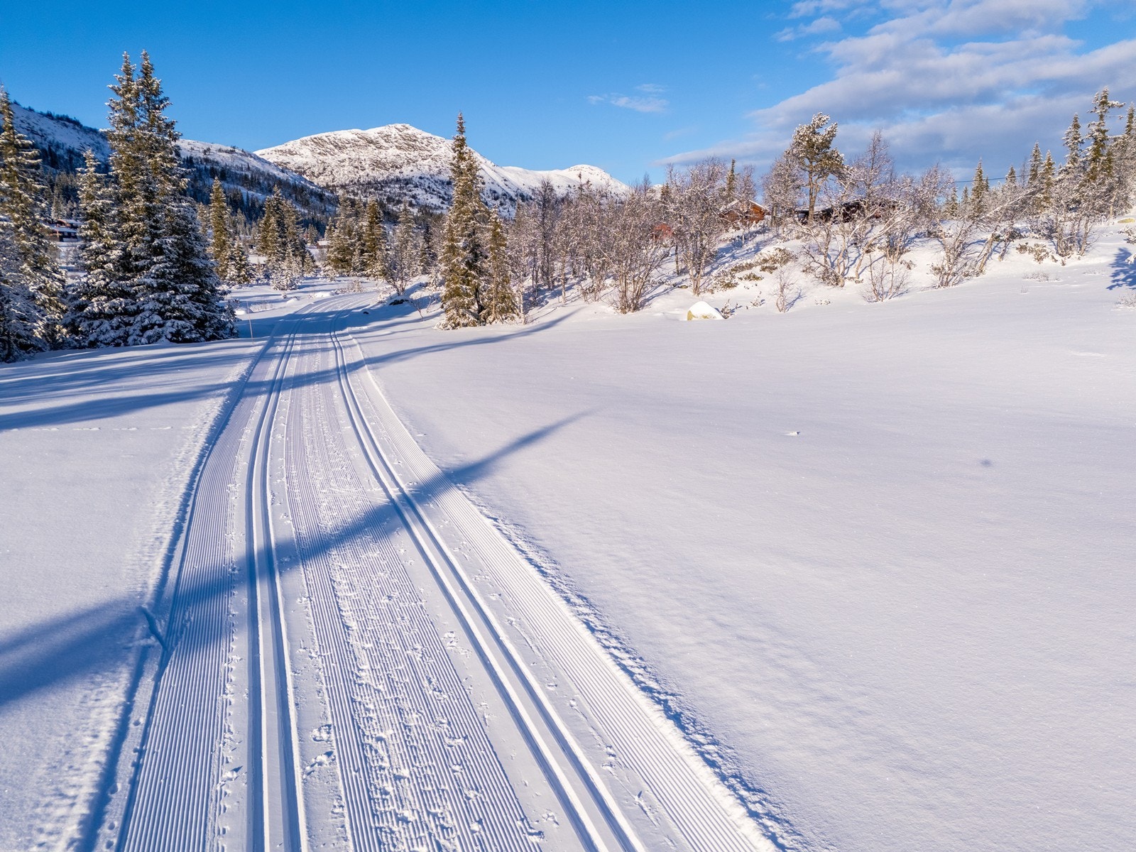 Umiddelbar nærhet til milevis med preparerte skiløyper. Galleribilde