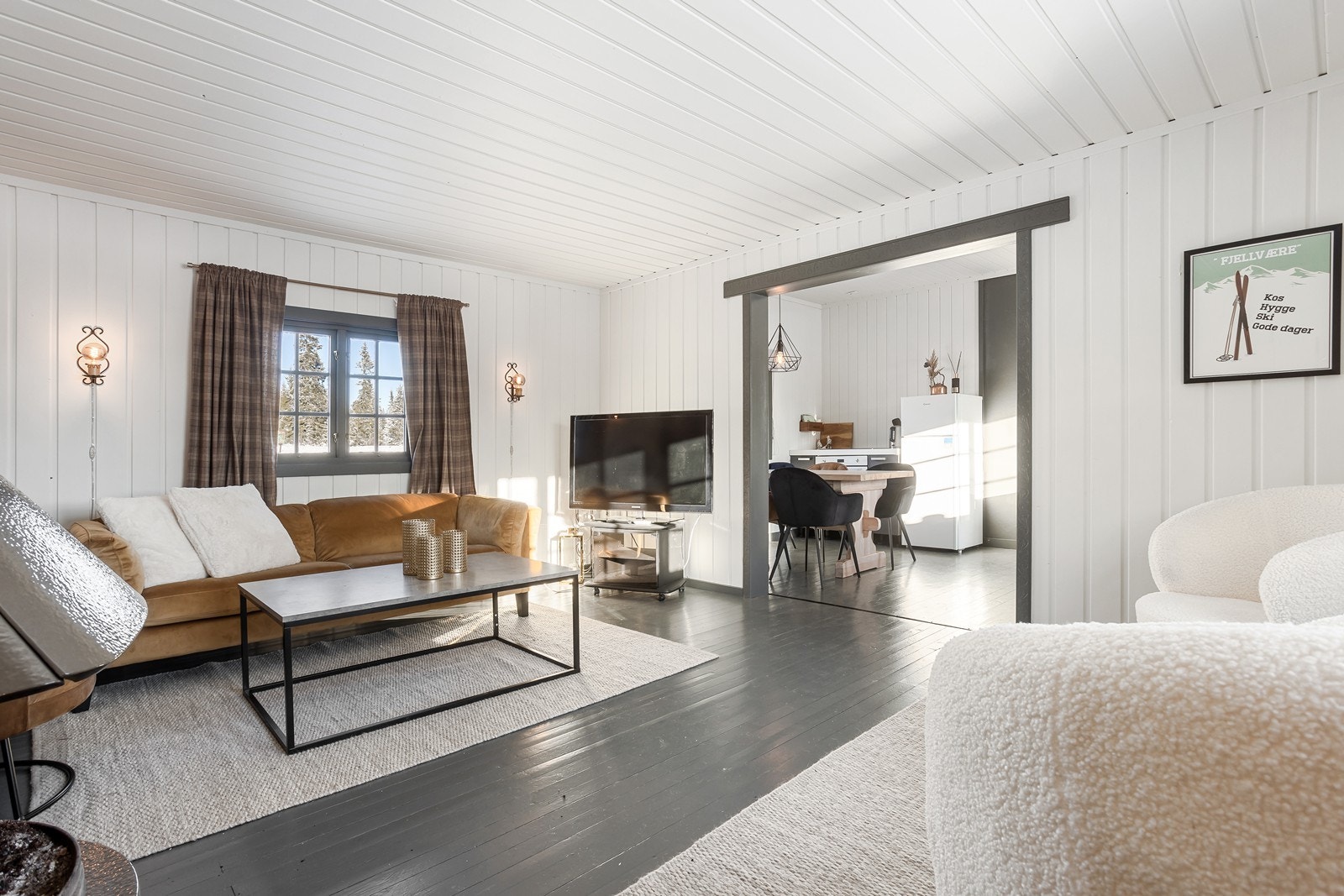 Fin plassering innenfor kjøkkenet. Galleribilde