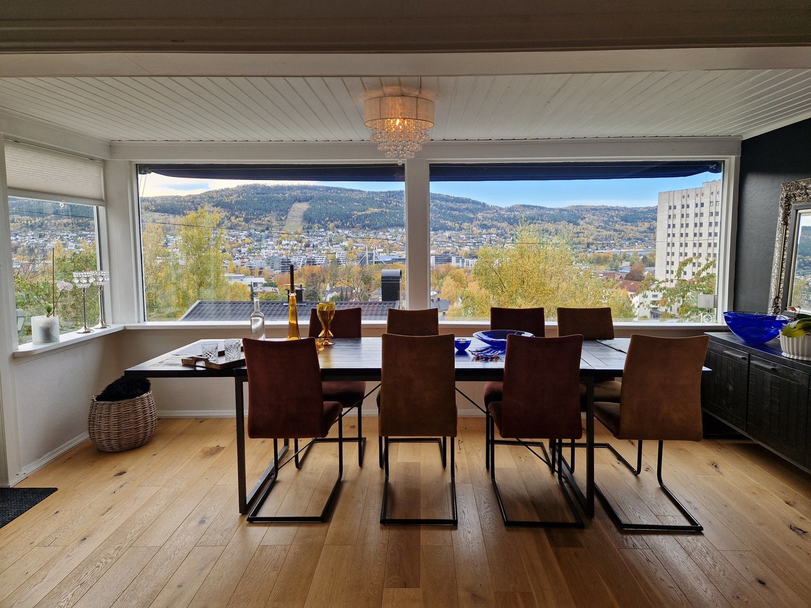 Stue med utsikt Galleribilde