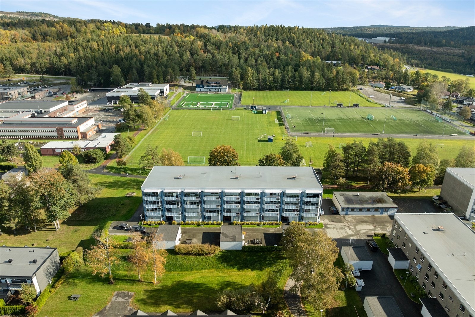 Rolige omgivelser uten trafikkstøy. Galleribilde