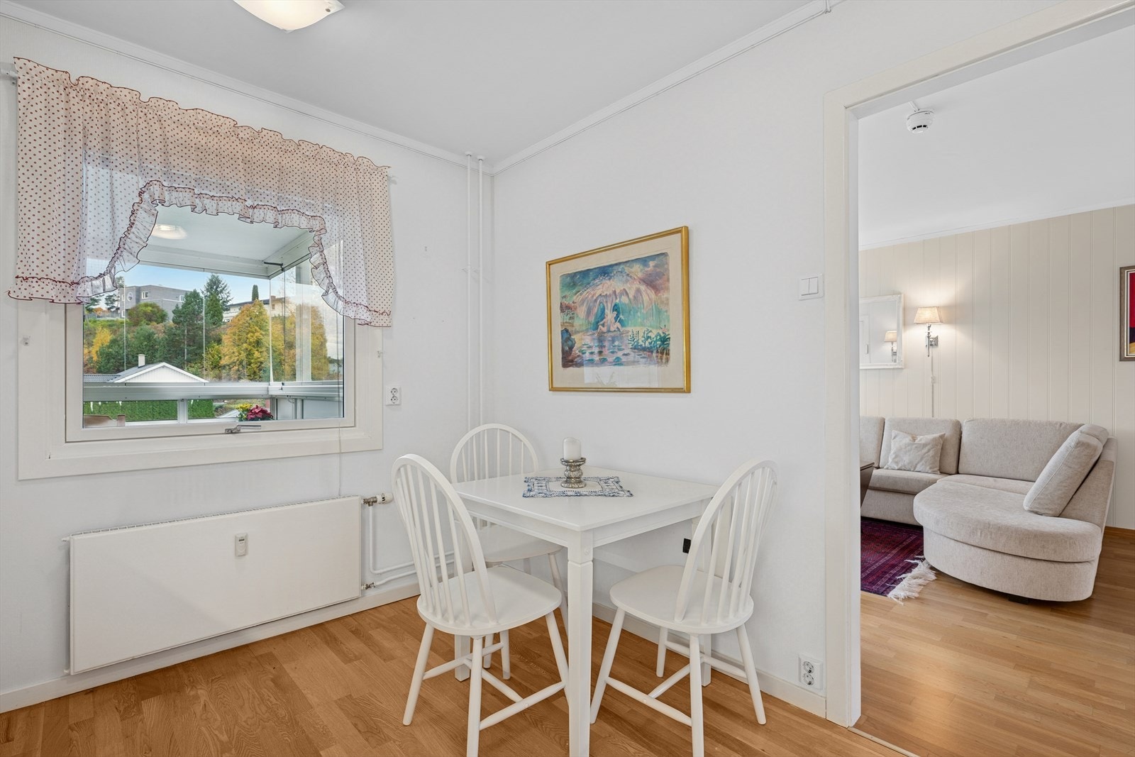 Koselig spiseplass hvor man kan starte dagen med en god frokost. Galleribilde