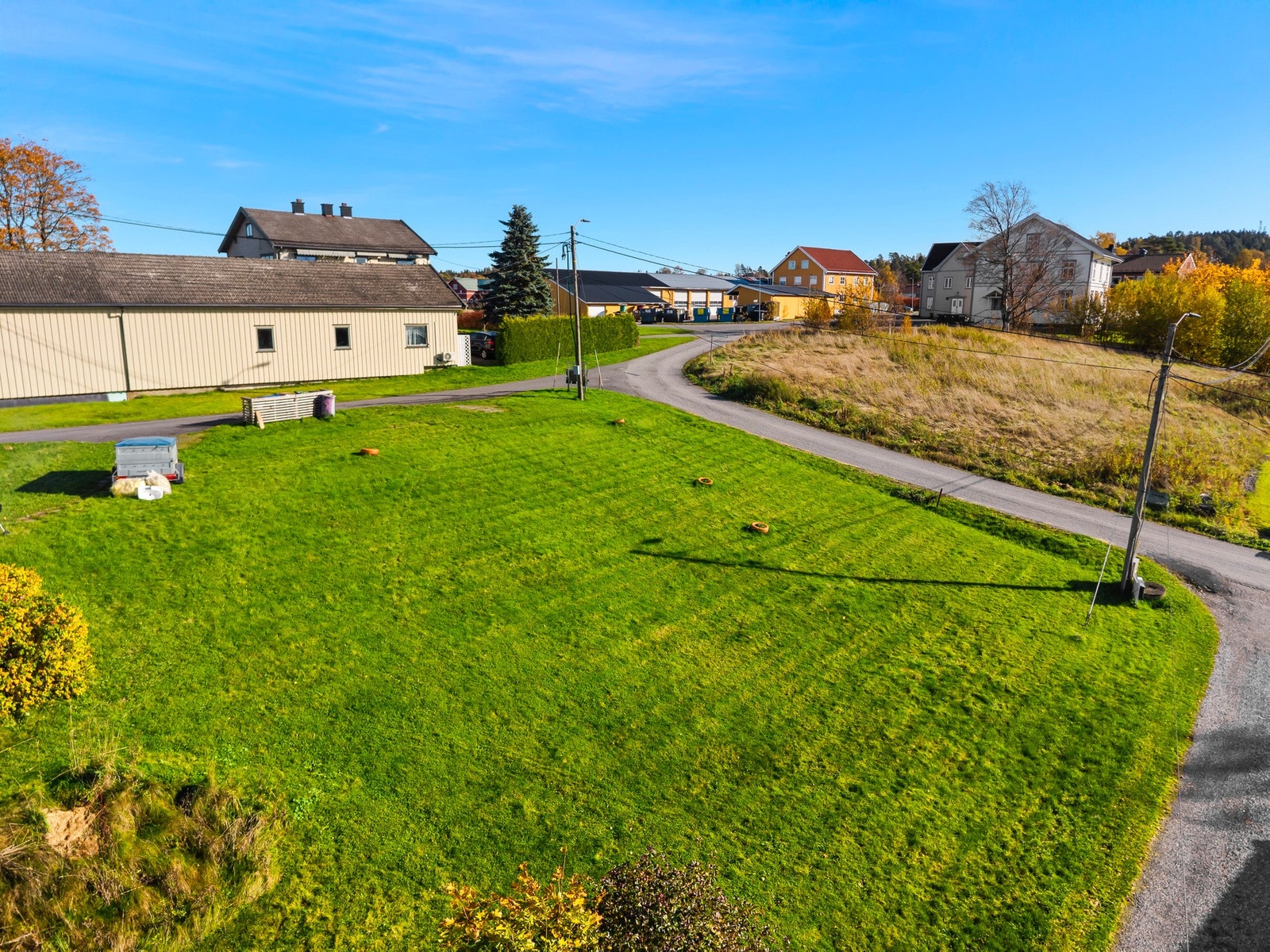 Velkommen til Karoline Sandviks vei - Byggeklar, solrik hjørnetomt. Galleribilde