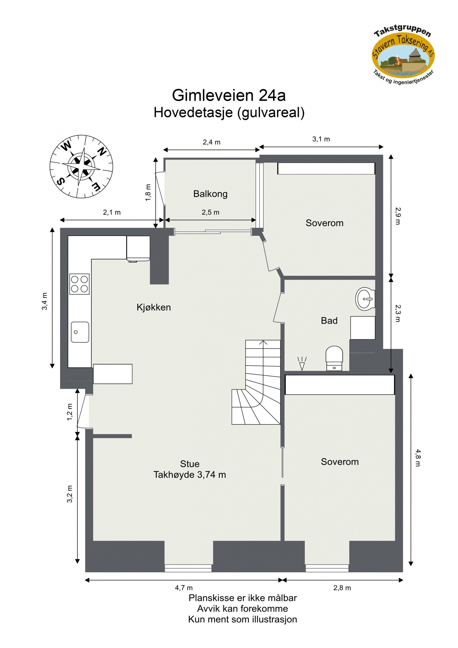 Plantegning. Galleribilde