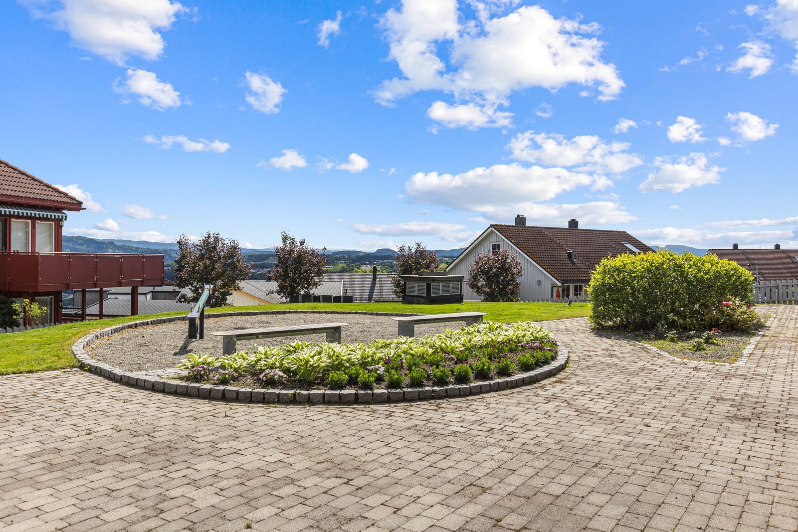 Fin plassering med utsyn mot fellesareal. Galleribilde