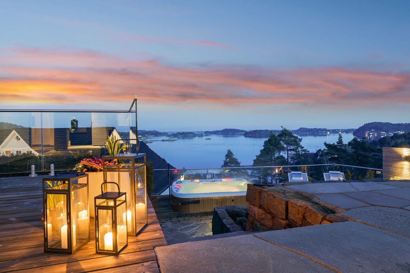 Kveldsstemning Galleribilde