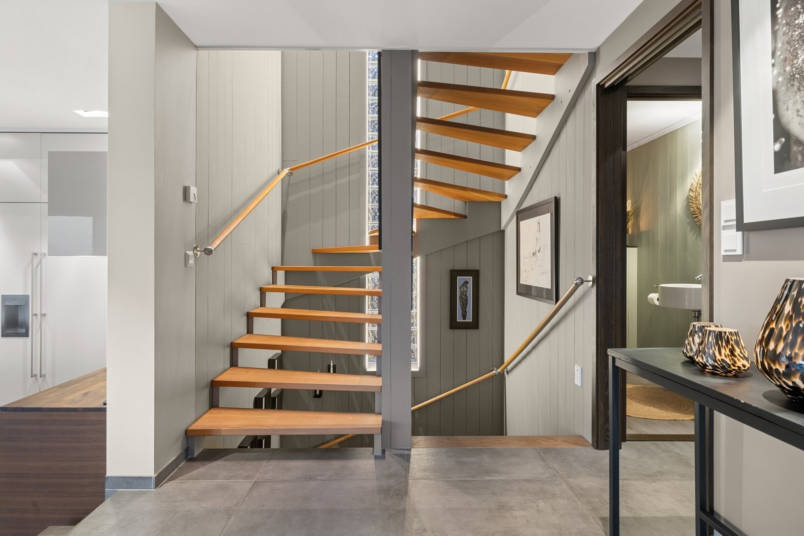 Trapperom som binder etasjene sammen Galleribilde