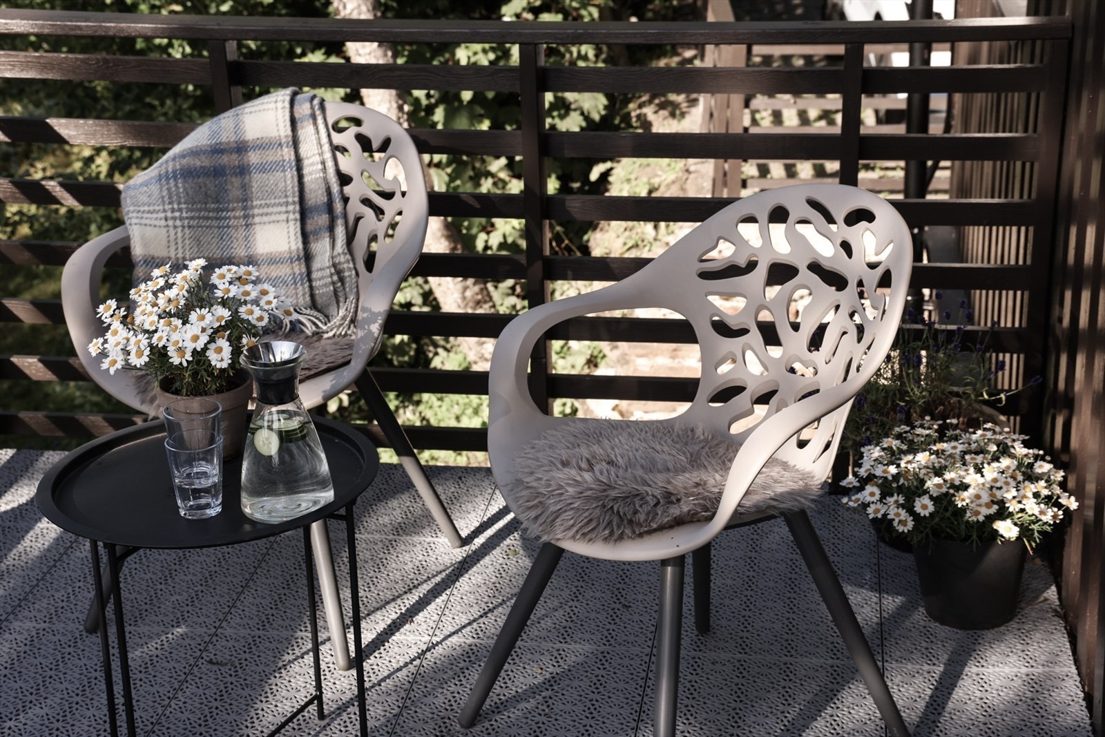 Nyt solen gjennom dagen og hyggelig utsyn. Galleribilde