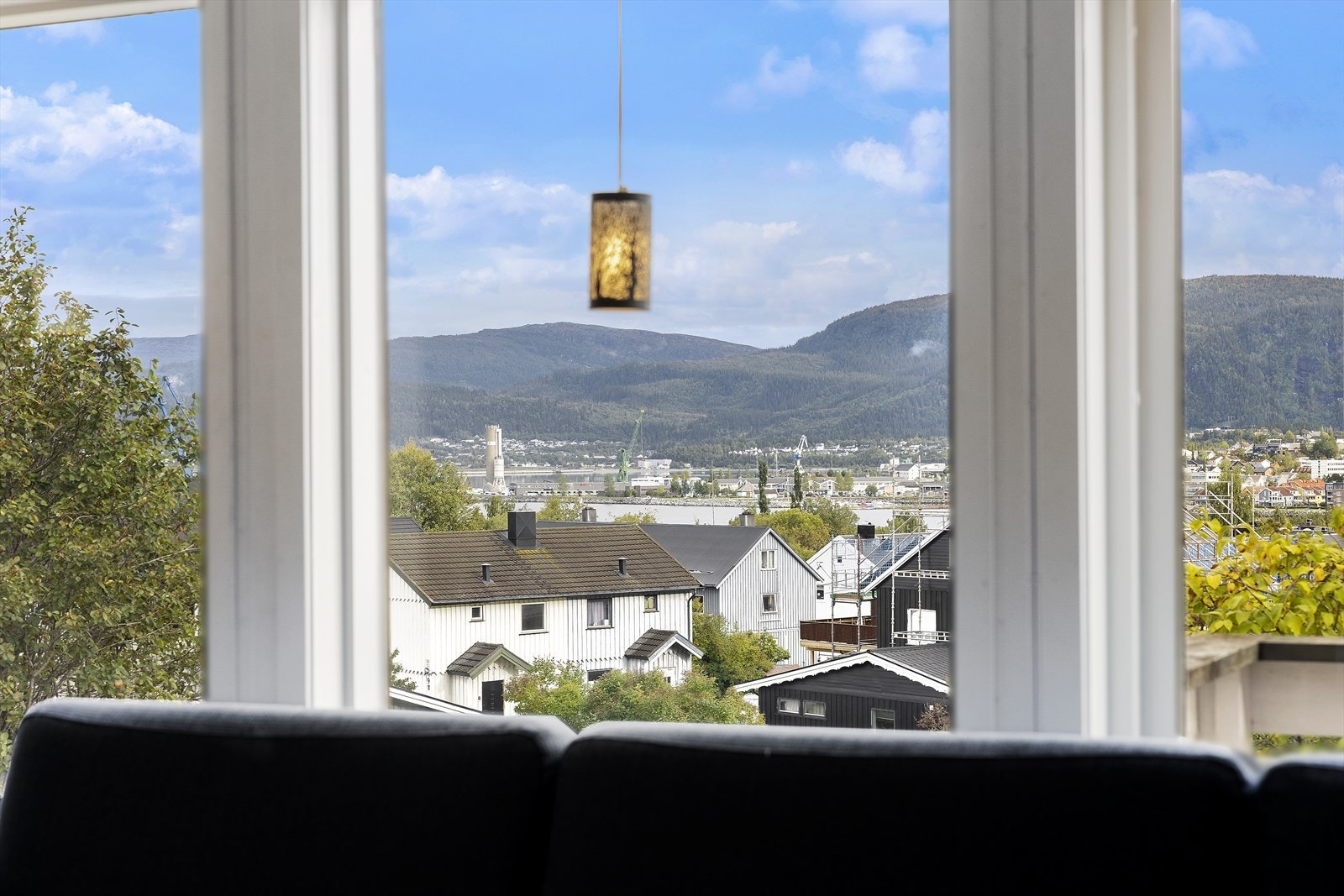 Her kan roen senke seg til gode utsiktsforhold. Galleribilde