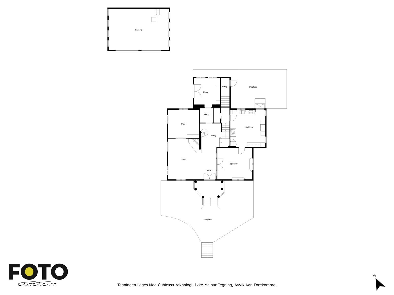 Veiledende planskisse 1. etasje. Ikke målbar Galleribilde