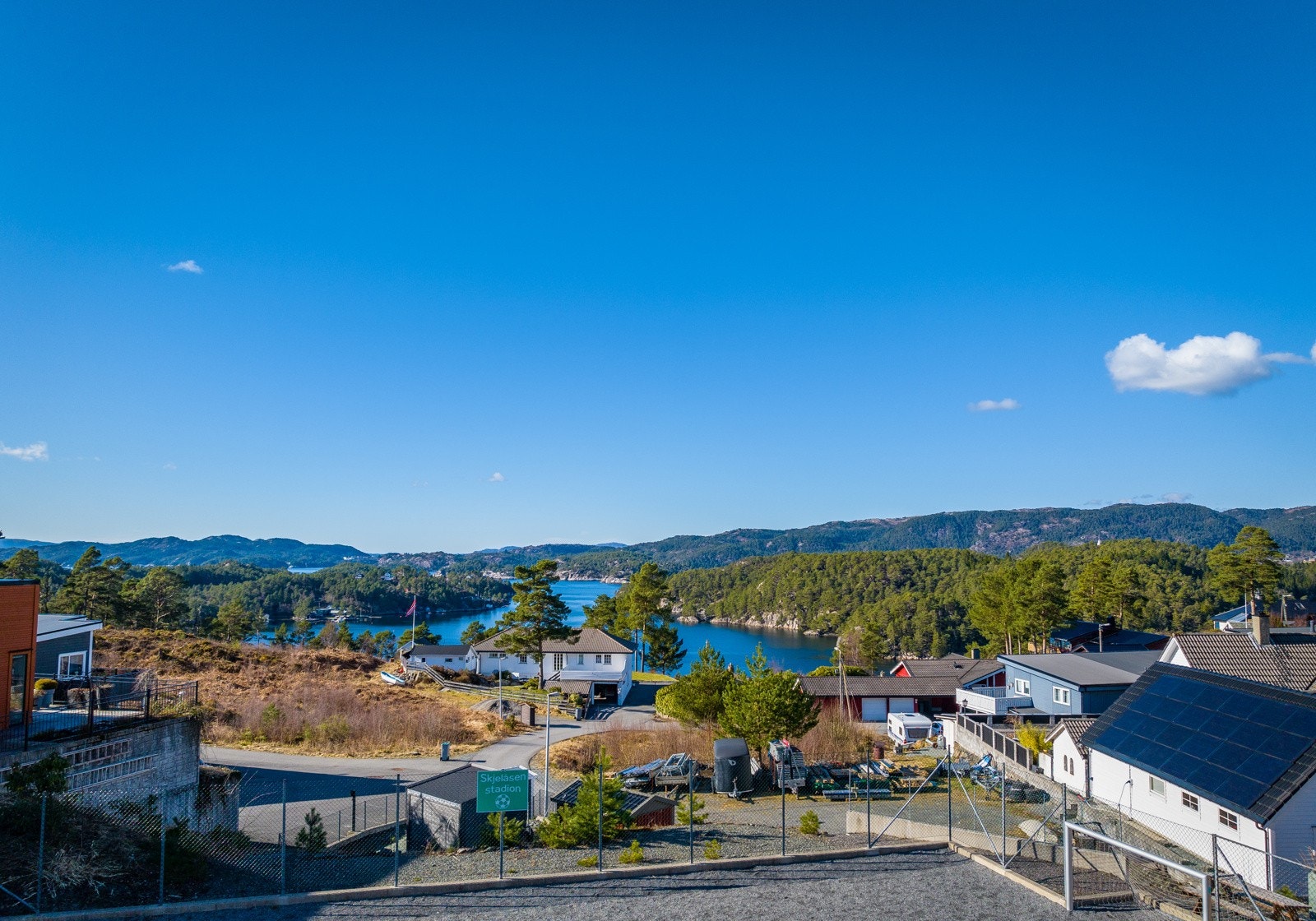 Utsikt fra hovedplan Galleribilde