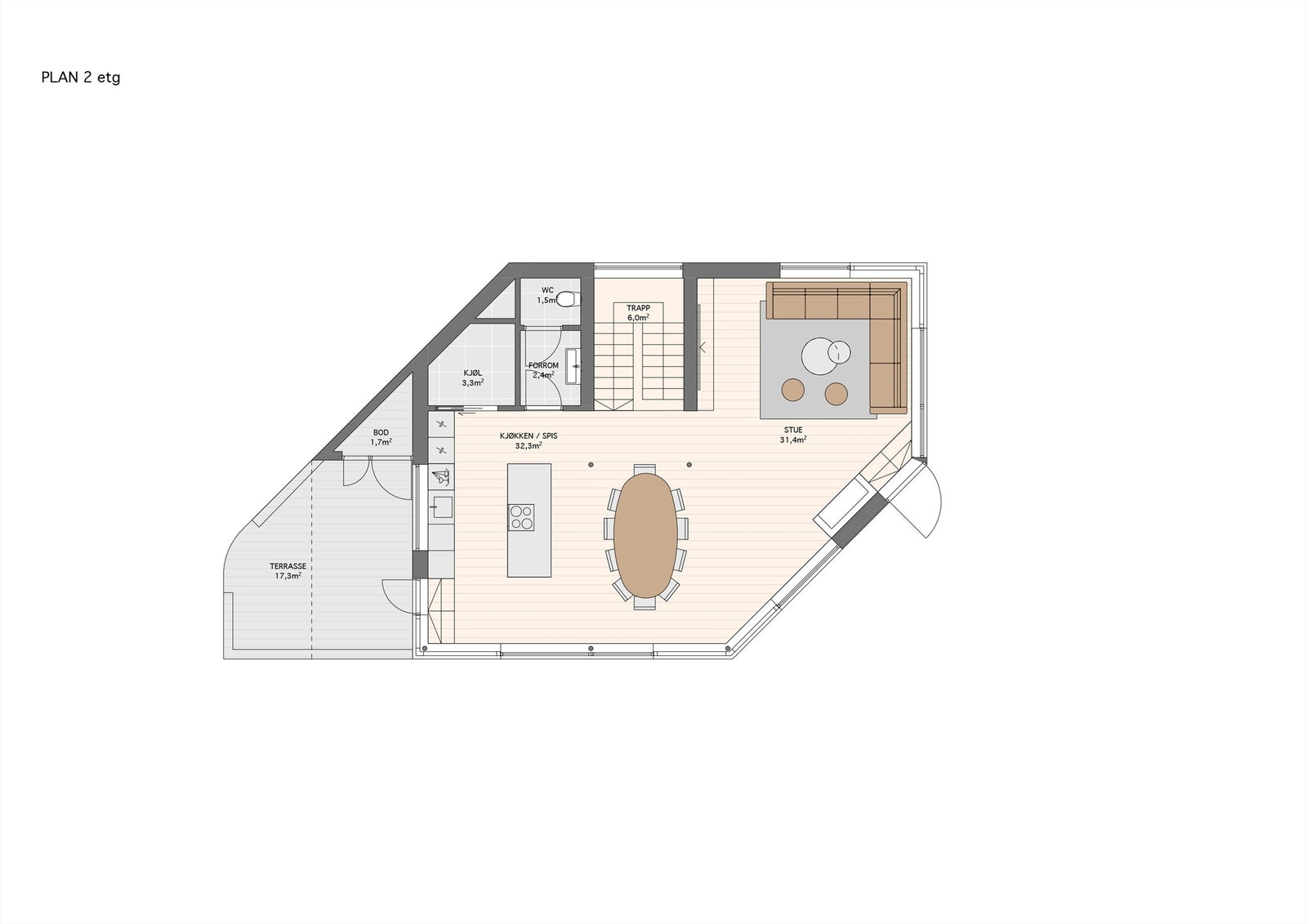 Vingolfveien 8B. Kun illustrasjon Galleribilde