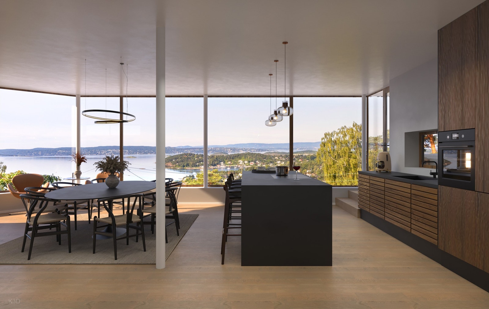 Illustrasjon av bolig som det er gitt rammetillatelse på Galleribilde