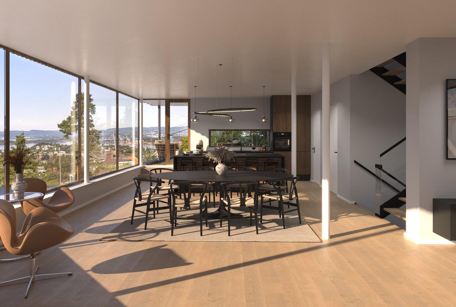 Illustrasjon av bolig som det er gitt rammetillatelse på Galleribilde