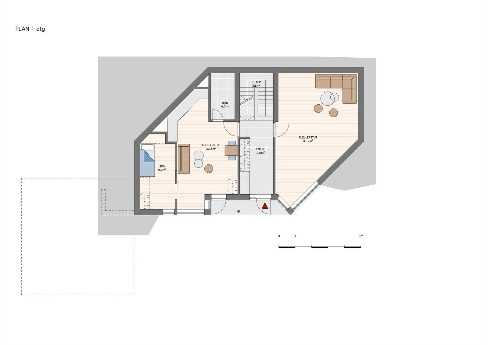 Vingolfveien 8B. Kun illustrasjon Galleribilde