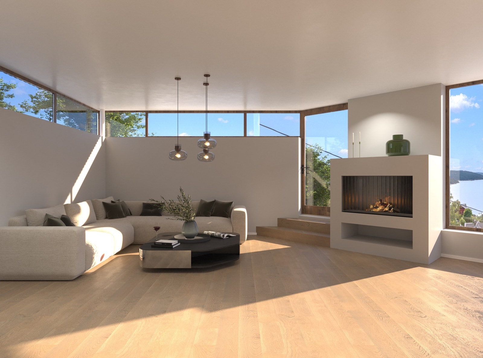 Illustrasjon av bolig som det er gitt rammetillatelse på Galleribilde