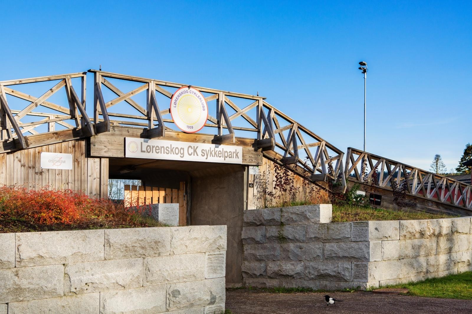 Lørenskog sykkelpark på Sørlihavna. Galleribilde
