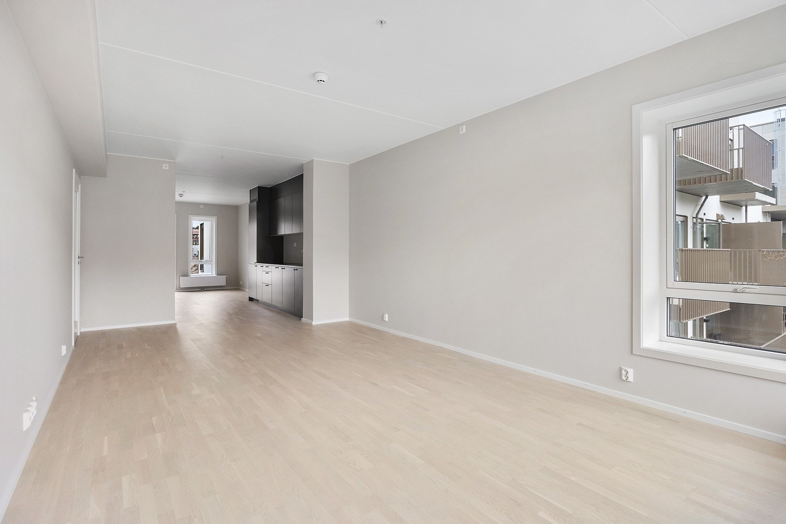 Smart planløsning som skaper gode naturlige sonefordelinger i rommet. Galleribilde