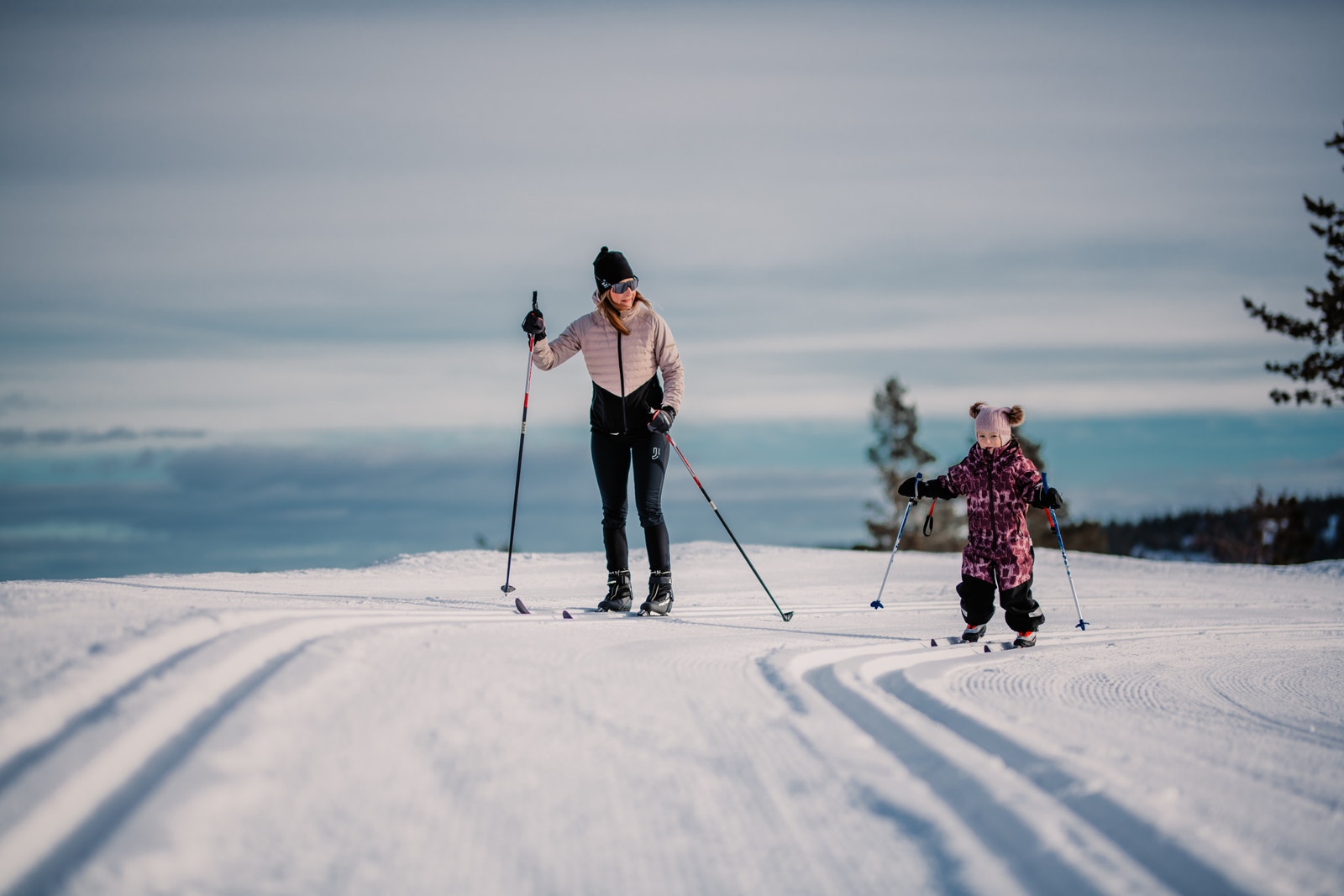 Det er mer enn 180 km med skispor på Blefjell Galleribilde
