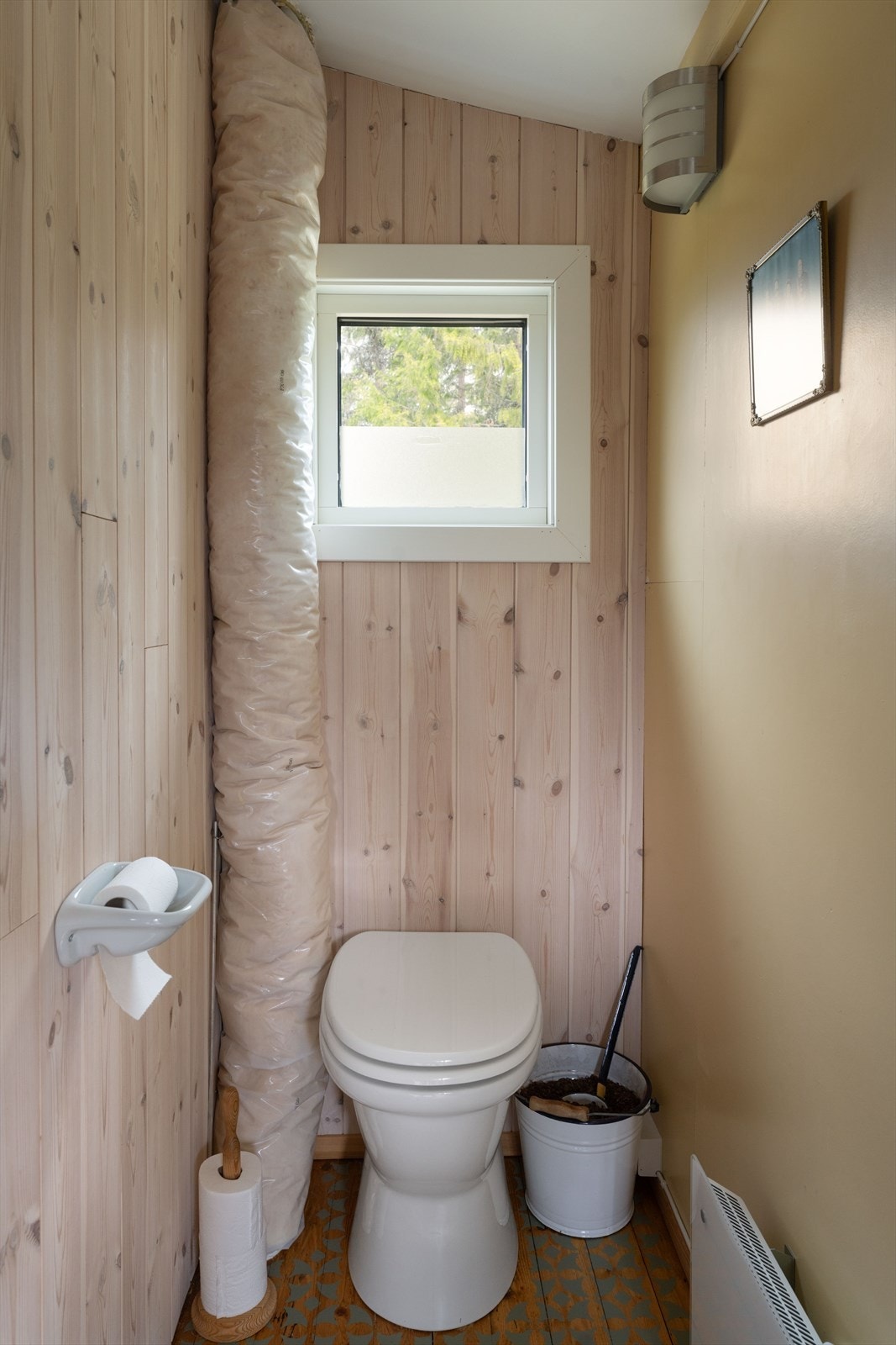 Toalettløsningen er snurredo. Galleribilde