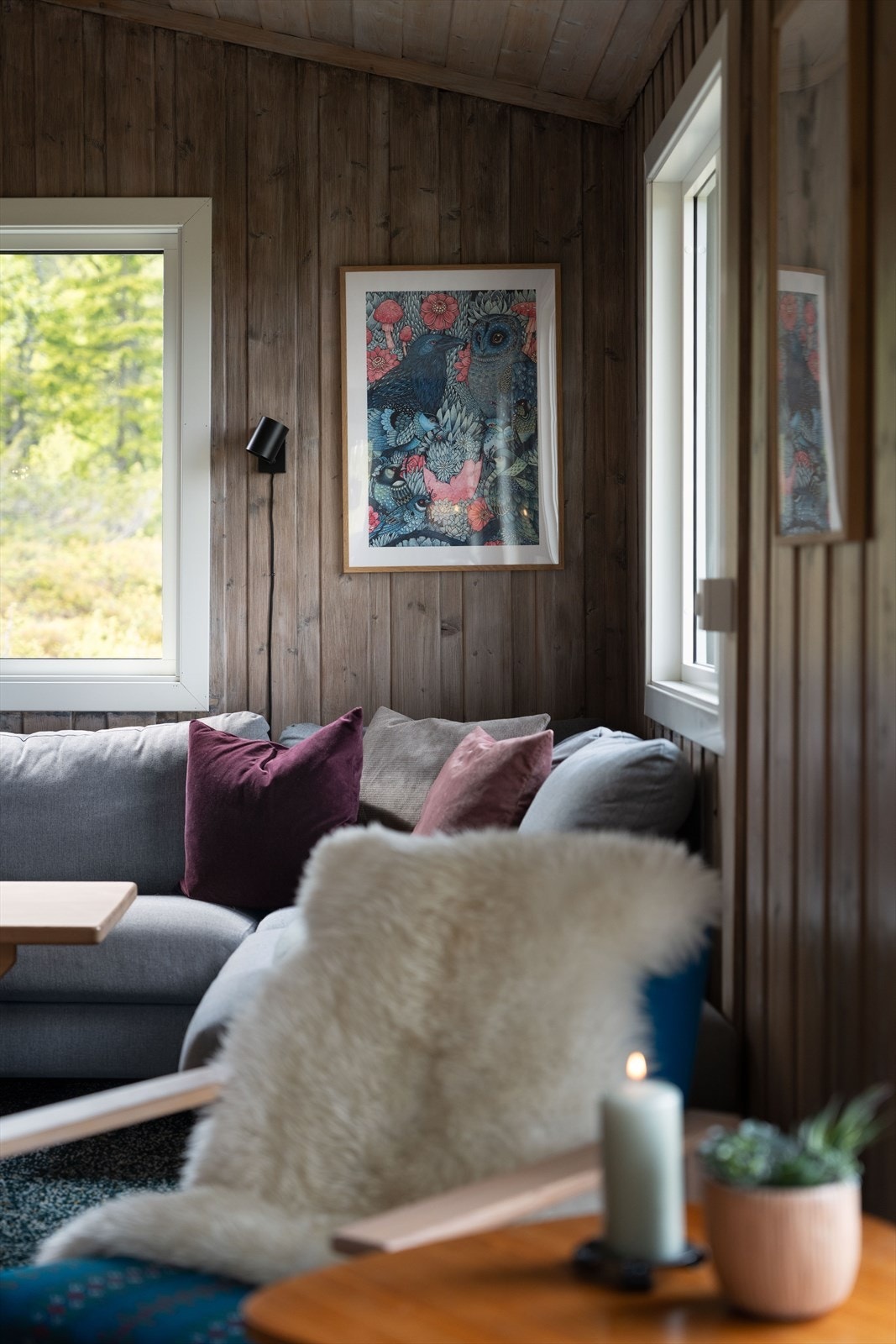 Hyttekos Galleribilde