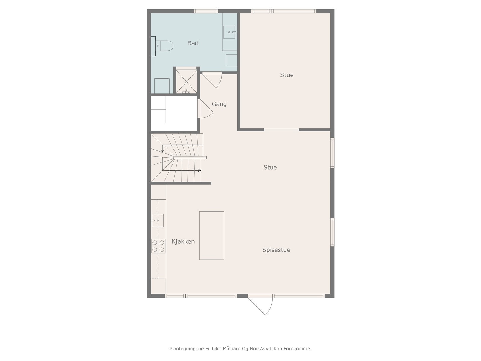 Plantegning 2. etg Galleribilde
