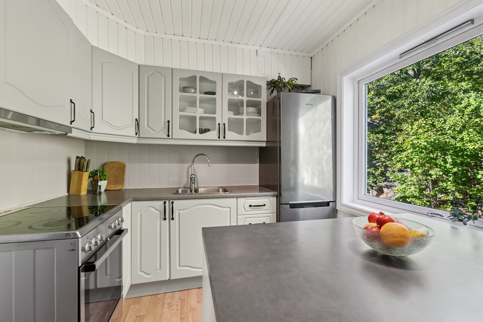 Kjøkkenøy ble satt inn i senere tid. Galleribilde