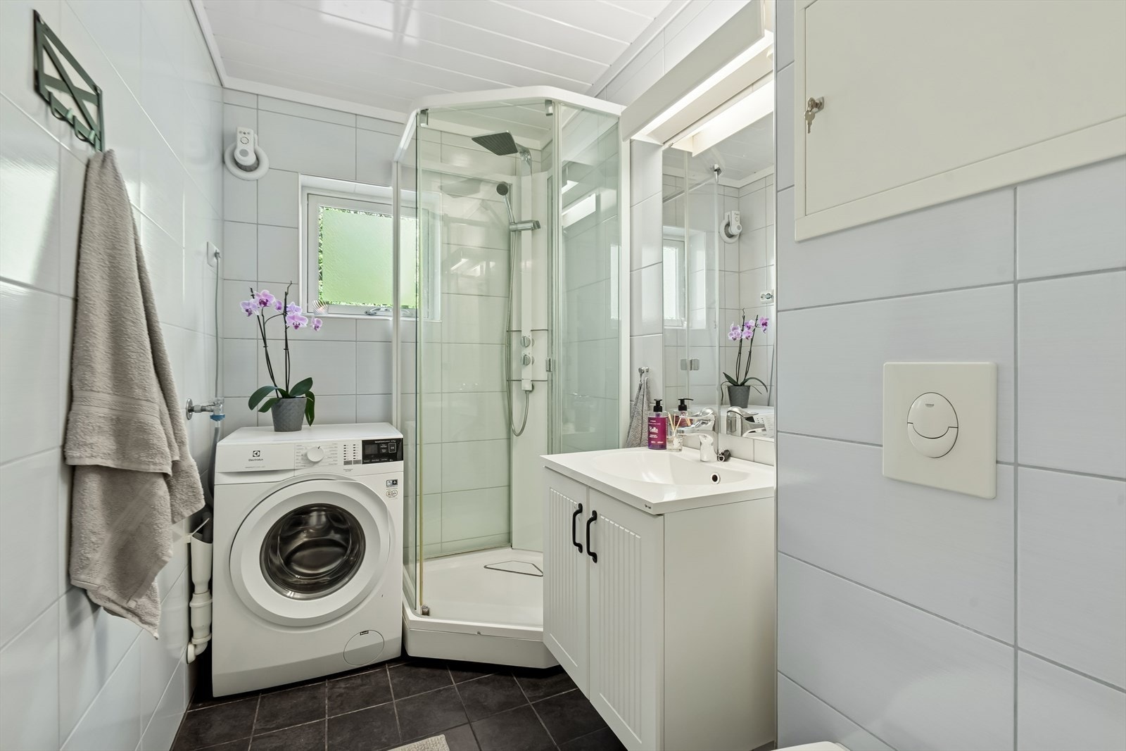 Badet ble renovert i regi av borettslaget i 2016. Galleribilde